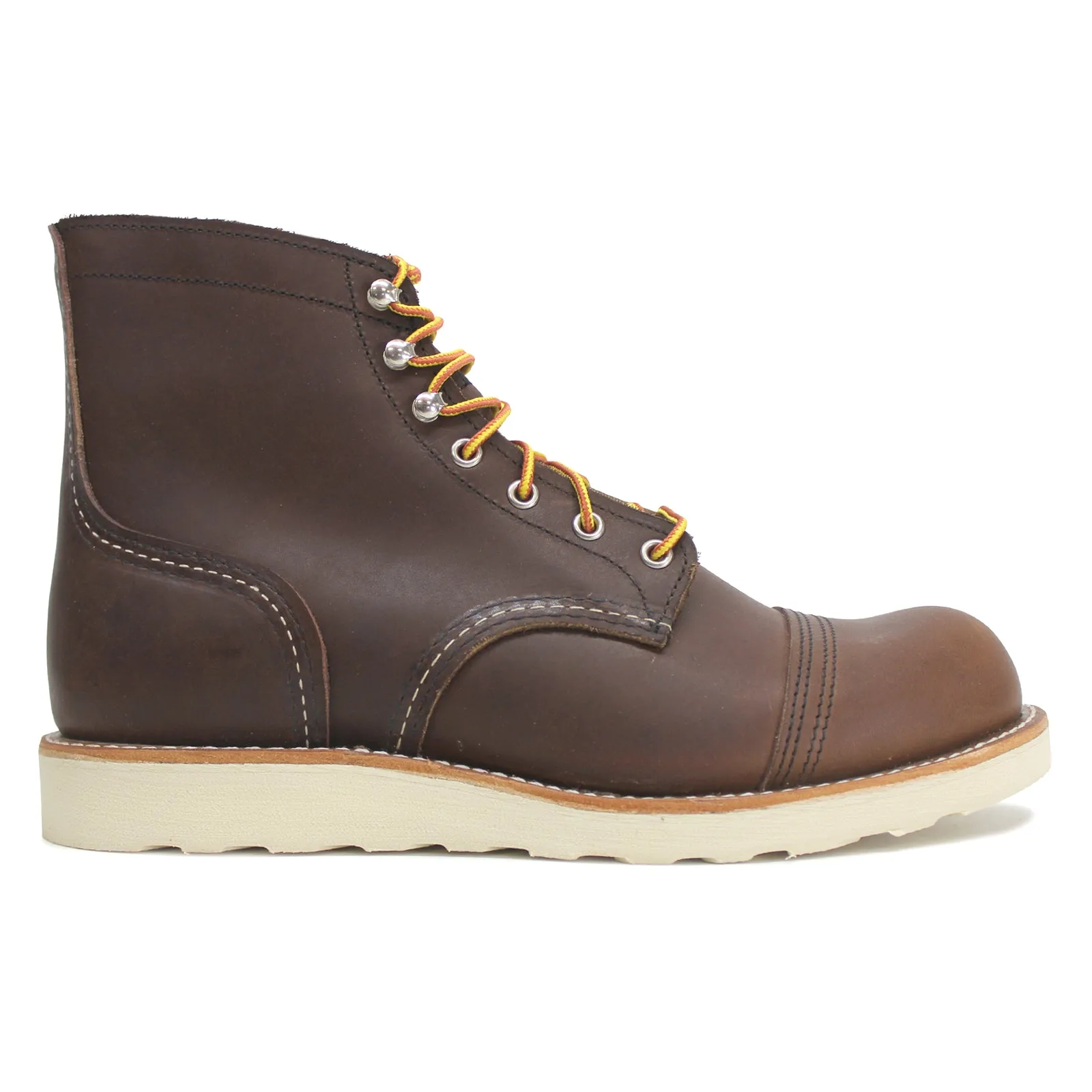Bottes cheville pour hommes Red Wing Iron Ranger à semelle antidérapante en cuir