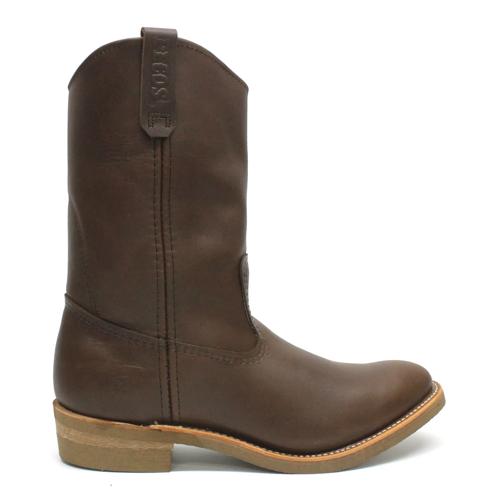 Bottes pour hommes Red Wing Pecos en cuir pleine fleur montant jusqu'au mollet