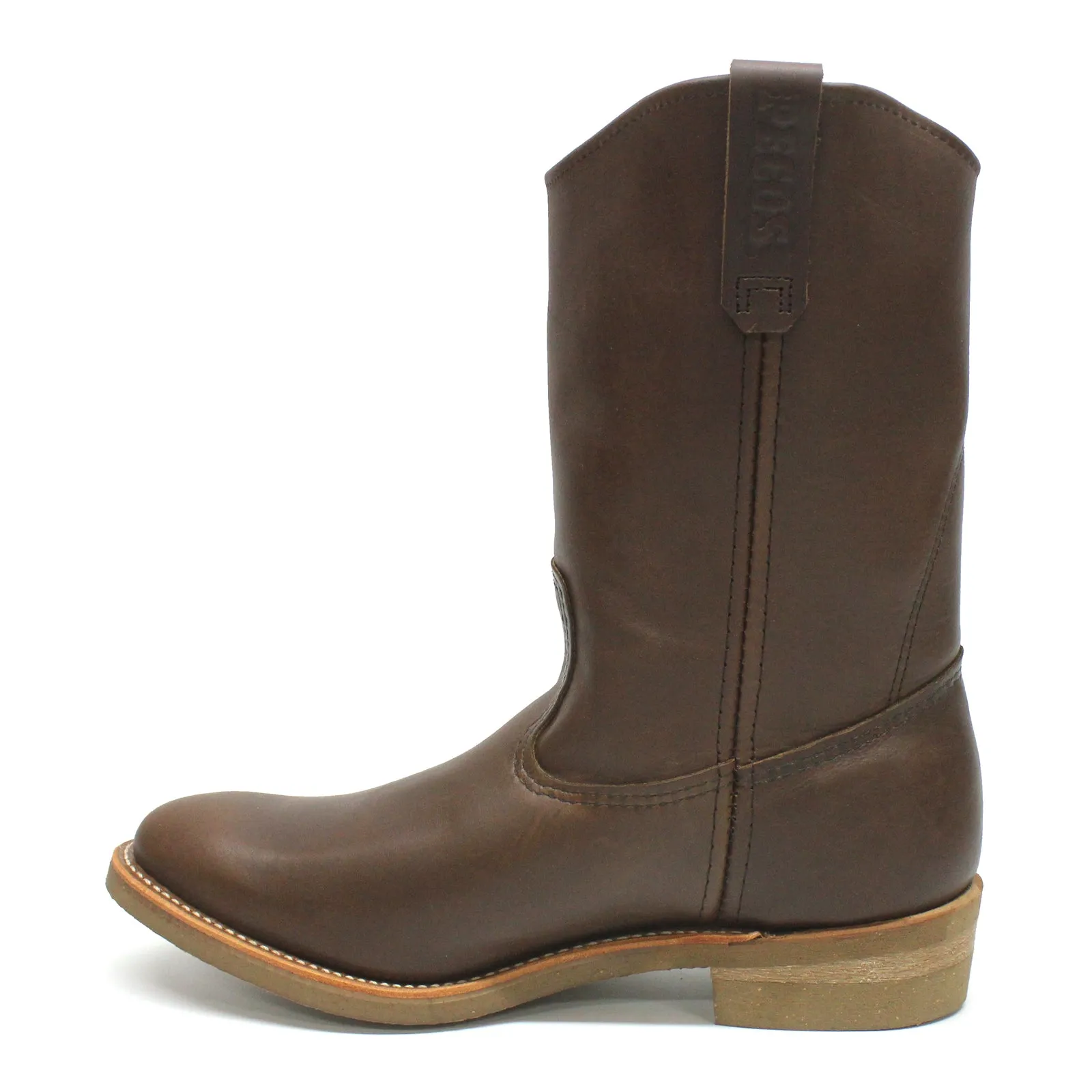 Bottes pour hommes Red Wing Pecos en cuir pleine fleur montant jusqu'au mollet