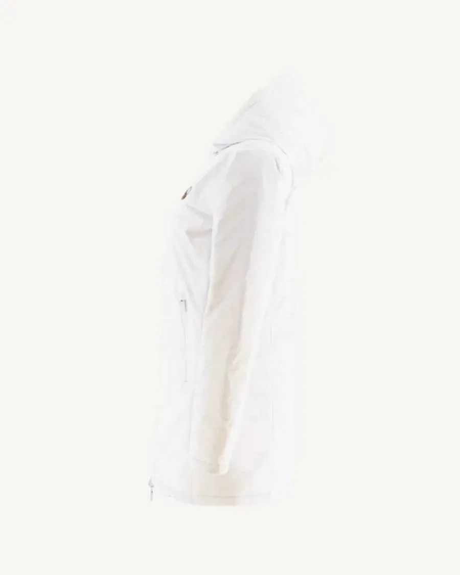 Manteau réversible Moscou Blanc-Marines