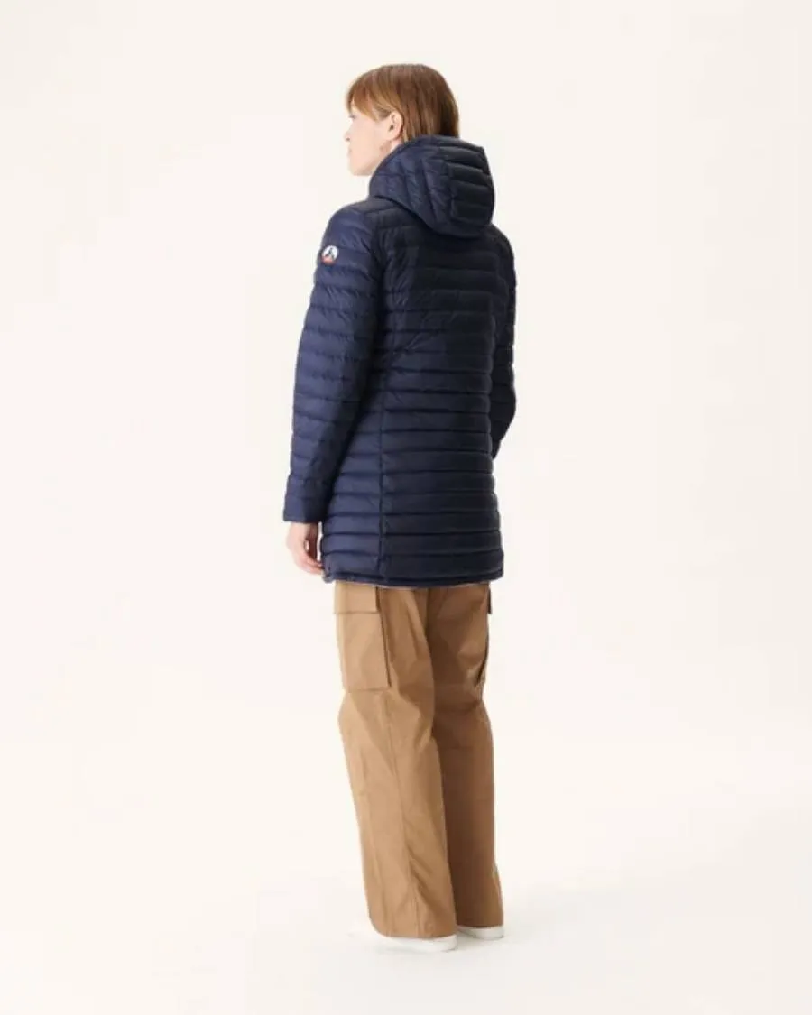 Manteau réversible Moscou Blanc-Marines