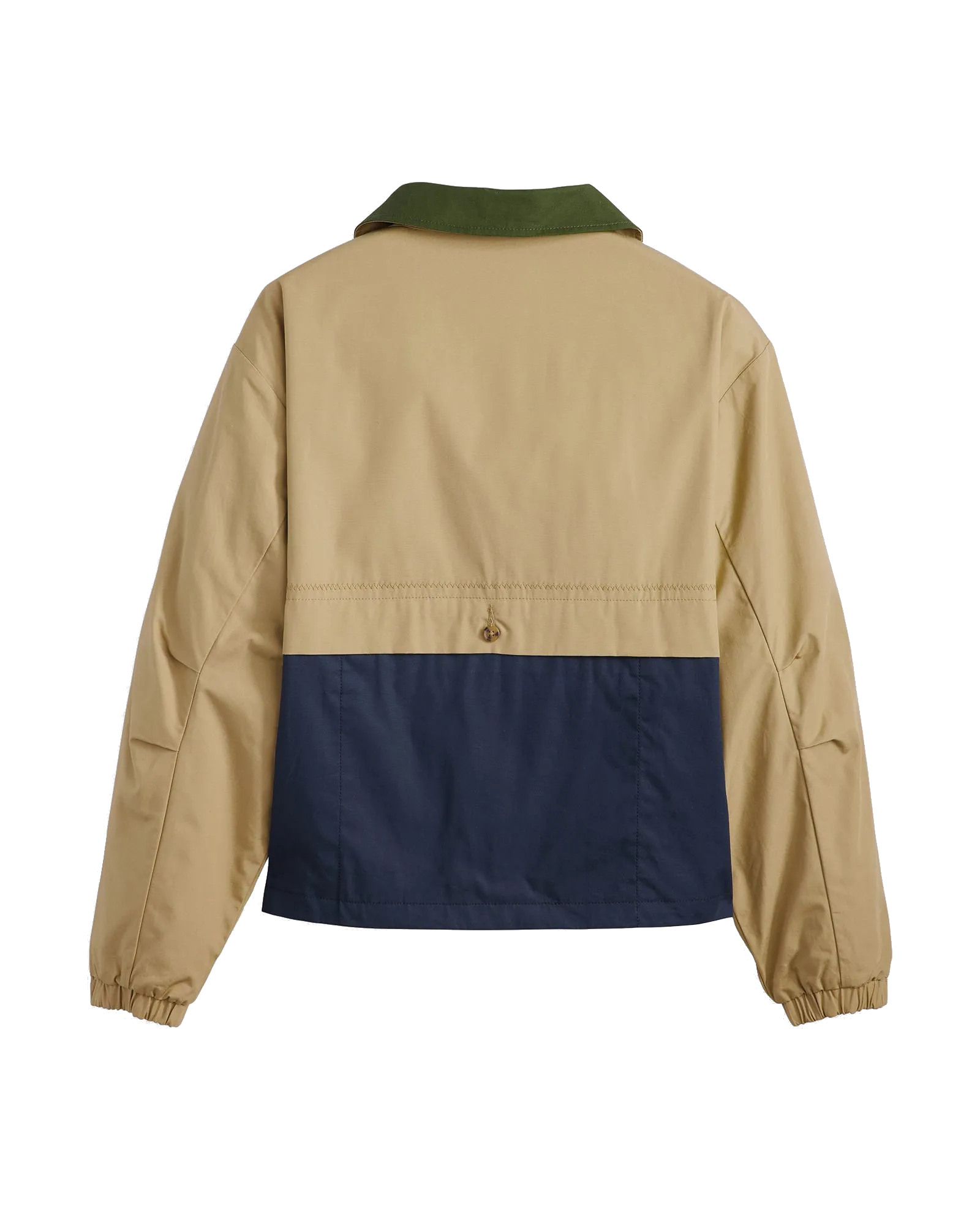 Veste réversible Rex en toile couleur or moisson