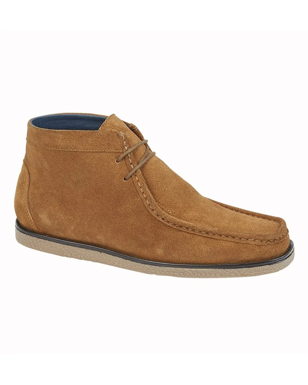 Bottes Roamers pour Hommes Style Para en Suède Véritable à 2 Œillets et Tablier