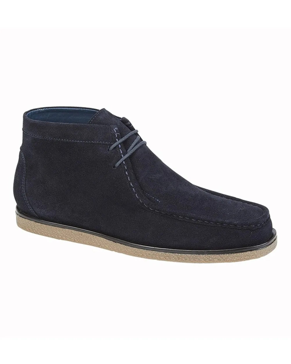 Bottes Roamers pour Hommes Style Para en Suède Véritable à 2 Œillets et Tablier