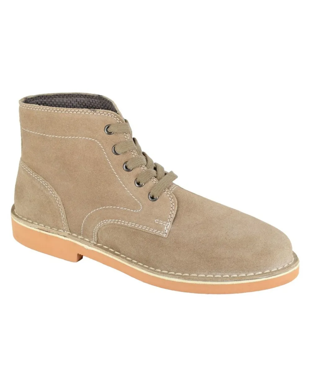 Chaussures de loisir Roamers pour hommes, bottes à 5 œillets