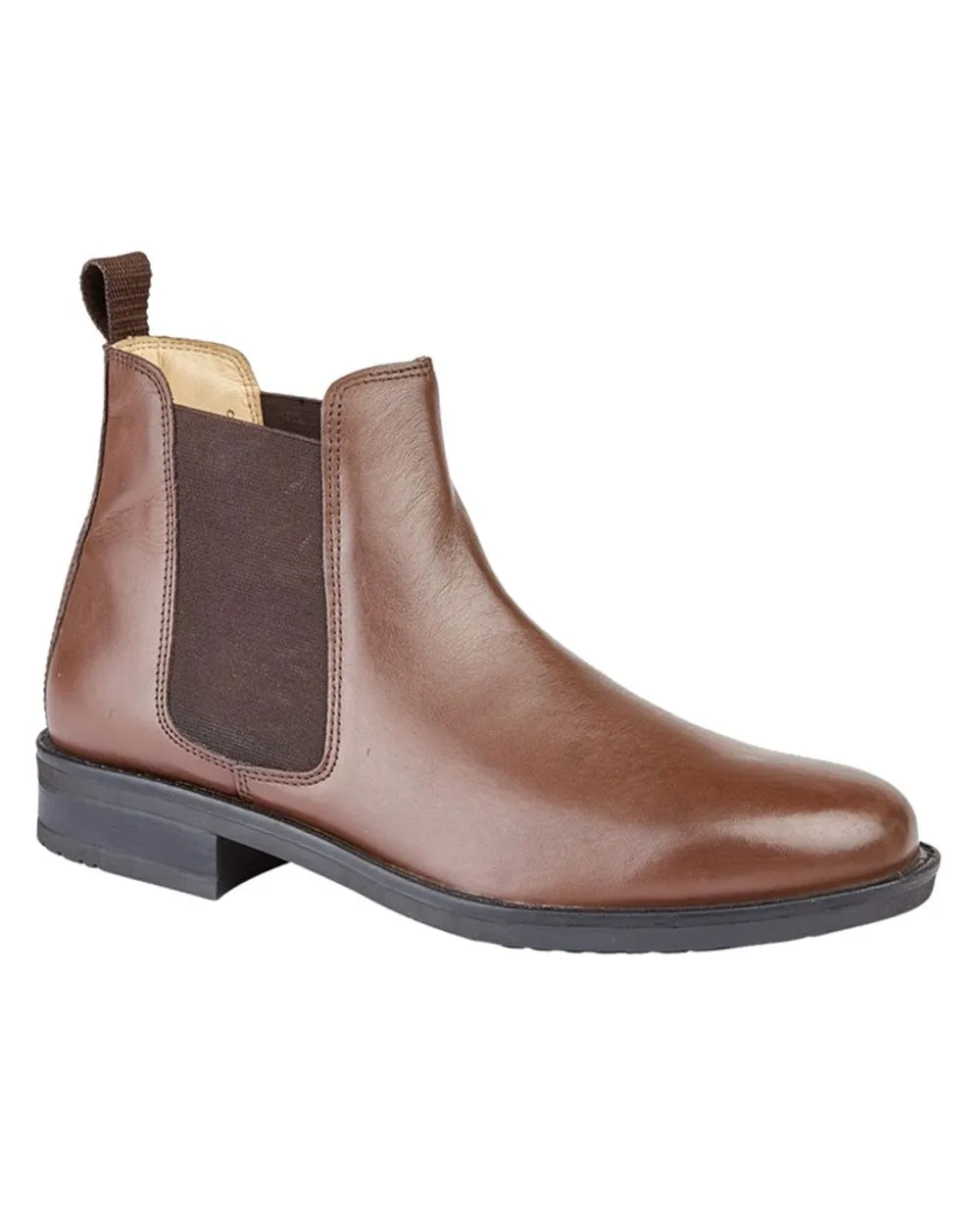 Bottes en cuir pour hommes Roamers avec gousset - Chaussures Roamers