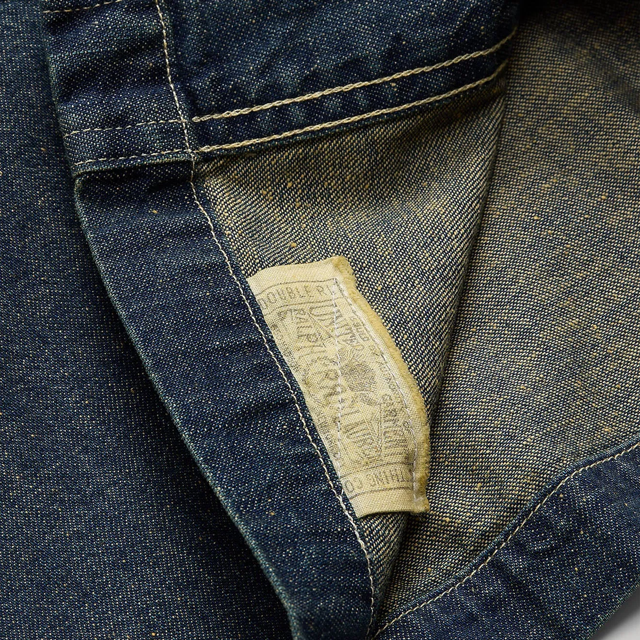 RRL By Ralph Lauren Surchemise en Denim Indigo Lavage Foncé