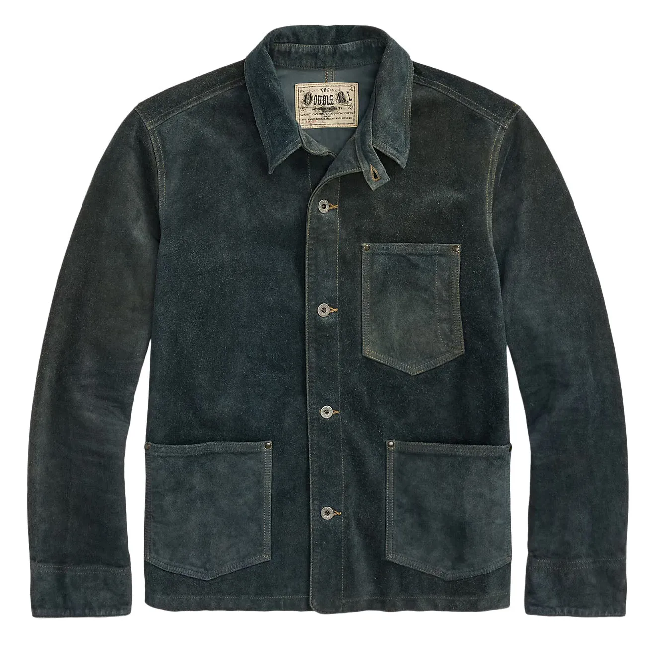 Veste de campagne sans doublure Theodore vintage indigo par RRL Ralph Lauren