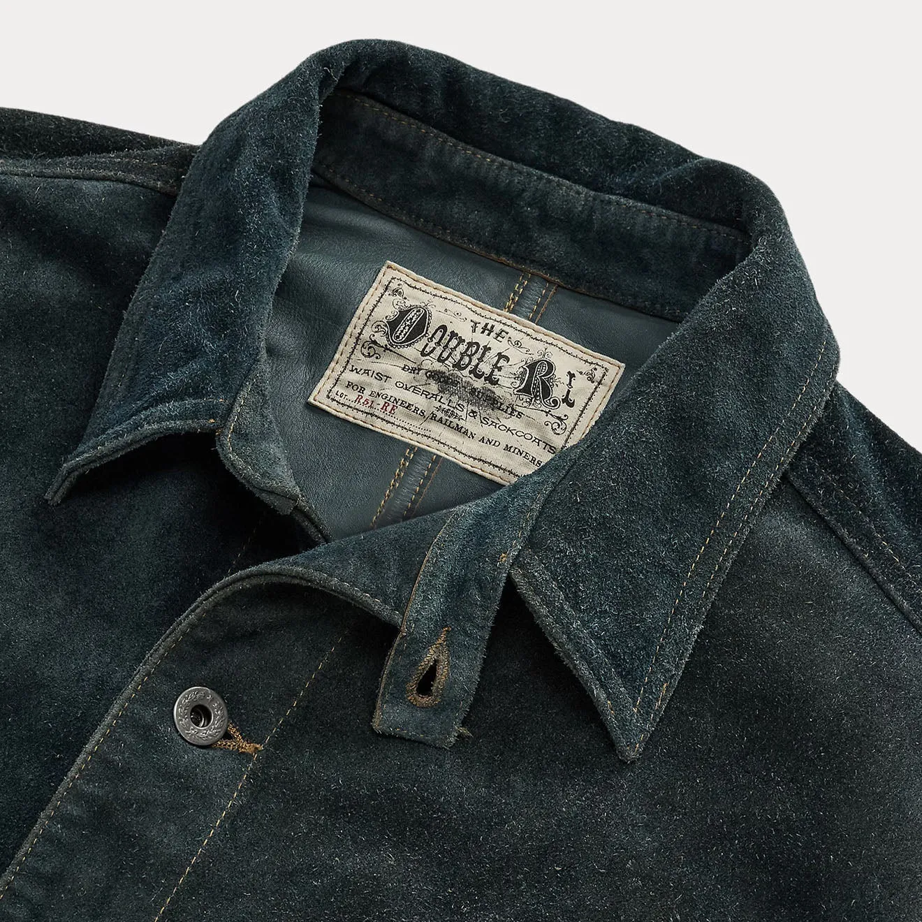 Veste de campagne sans doublure Theodore vintage indigo par RRL Ralph Lauren