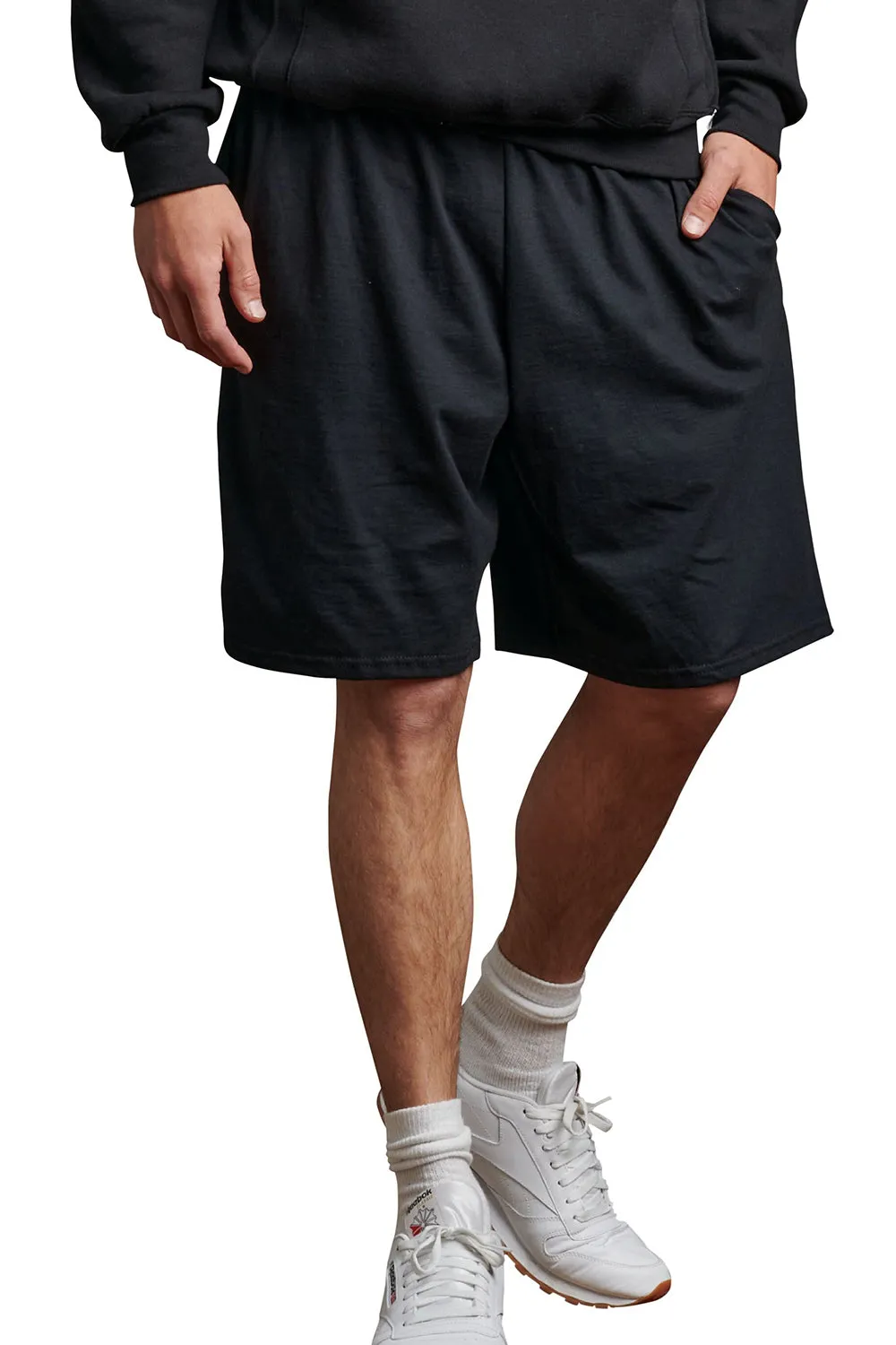 Russell Athletic Shorts de Maillot Classique pour Homme avec Poches - Noir