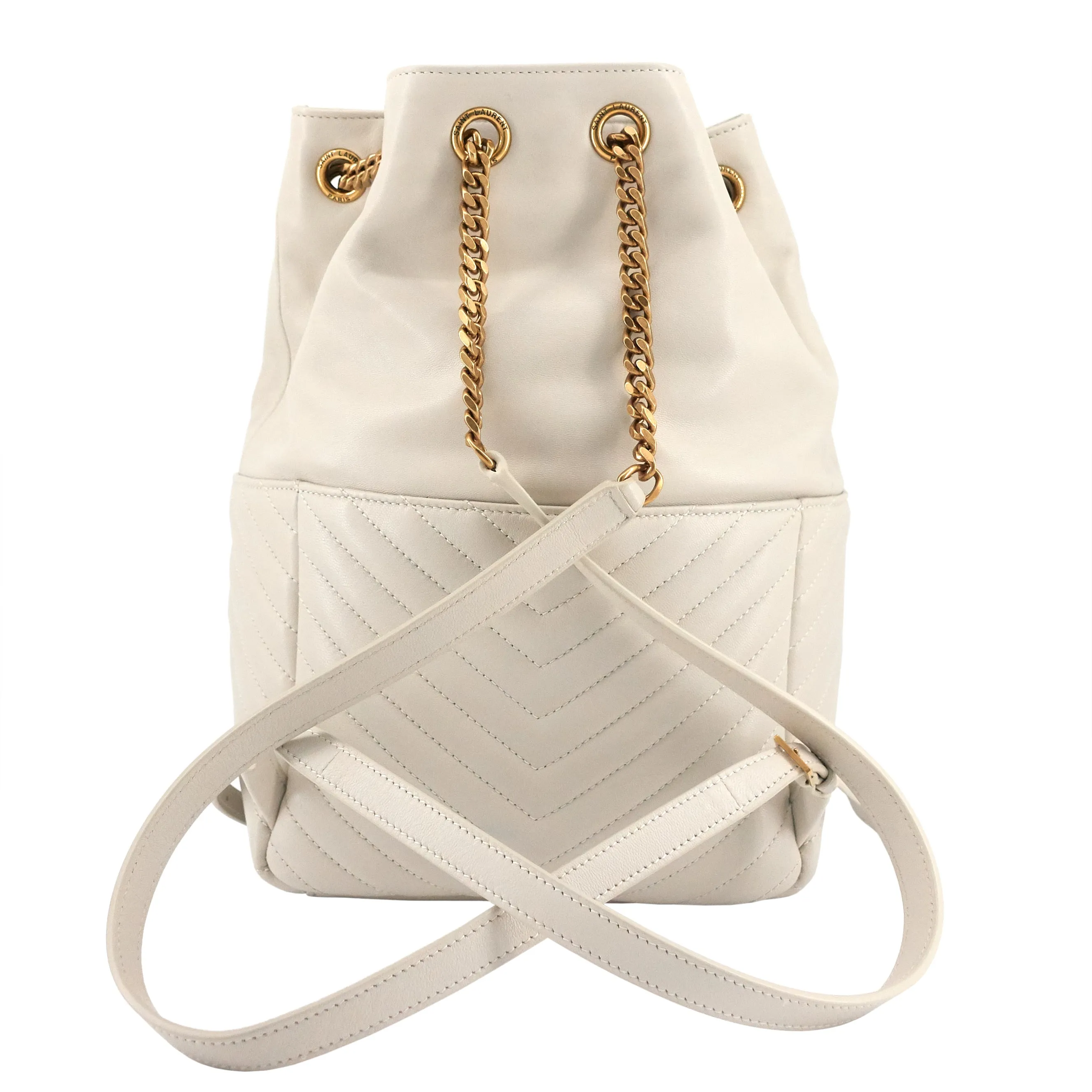 Sac à dos Saint Laurent en cuir d'agneau Joe