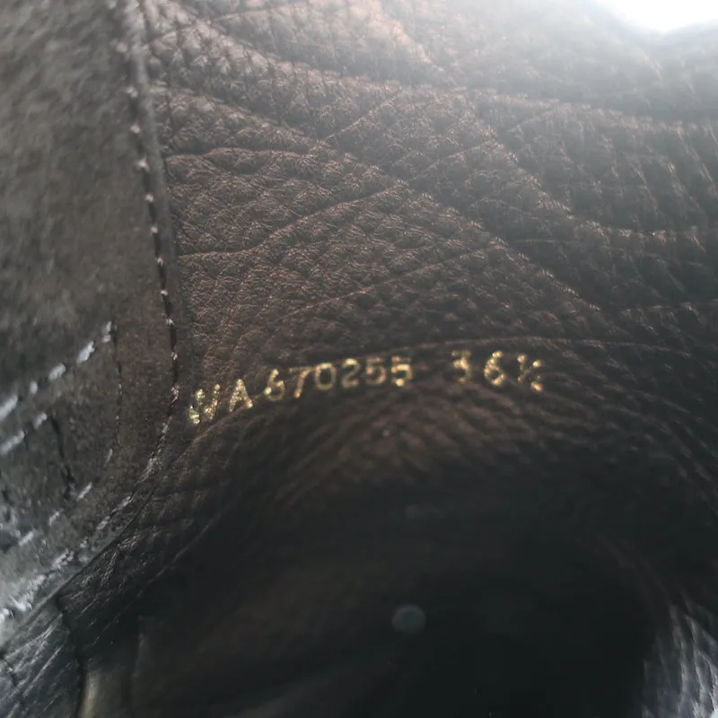 Bottes western courtes Saint Laurent Eastwood en daim noir taille 36.5