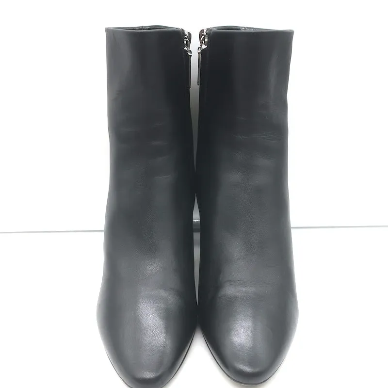Bottes cheville Lou Saint Laurent en cuir noir taille 36