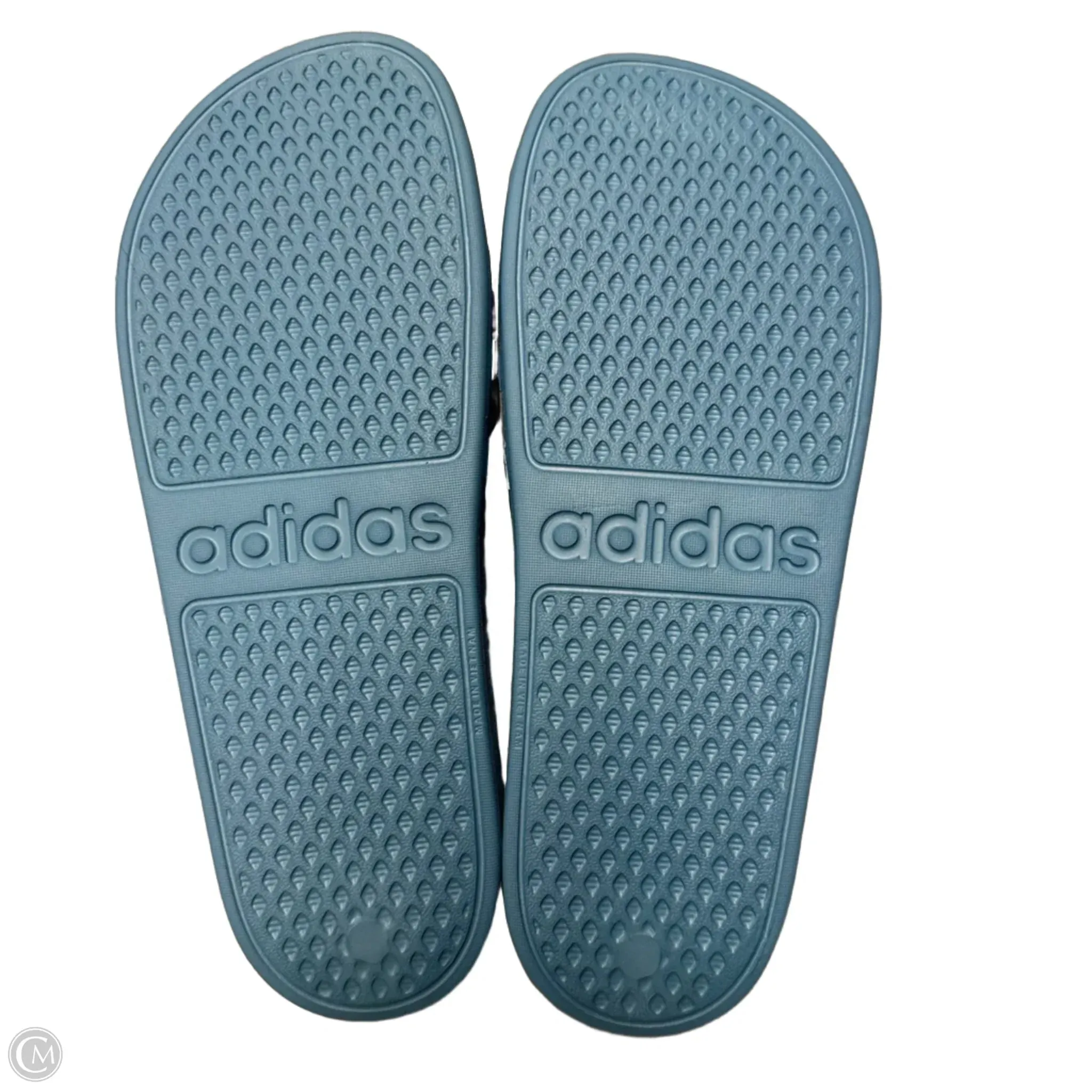 Sandales Sport Par Adidas En Bleu & Blanc, Taille : 11