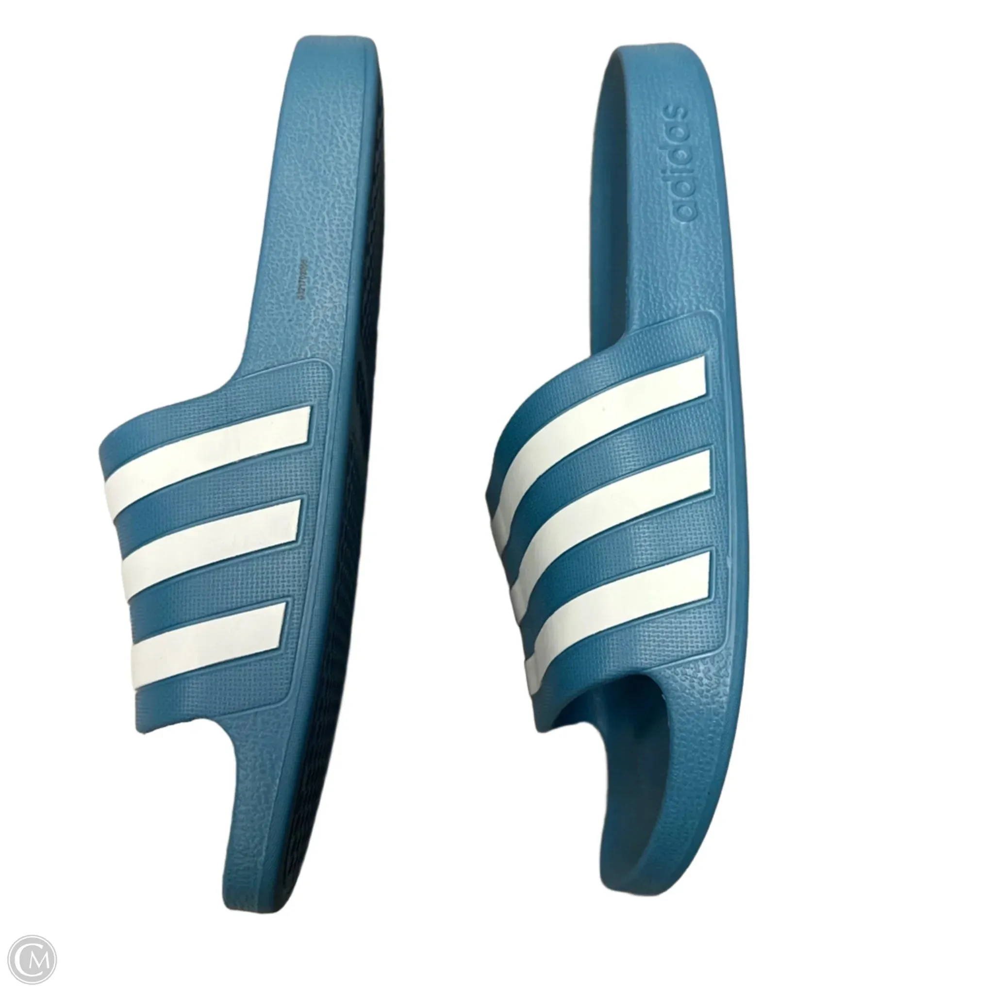 Sandales Sport Par Adidas En Bleu & Blanc, Taille : 11