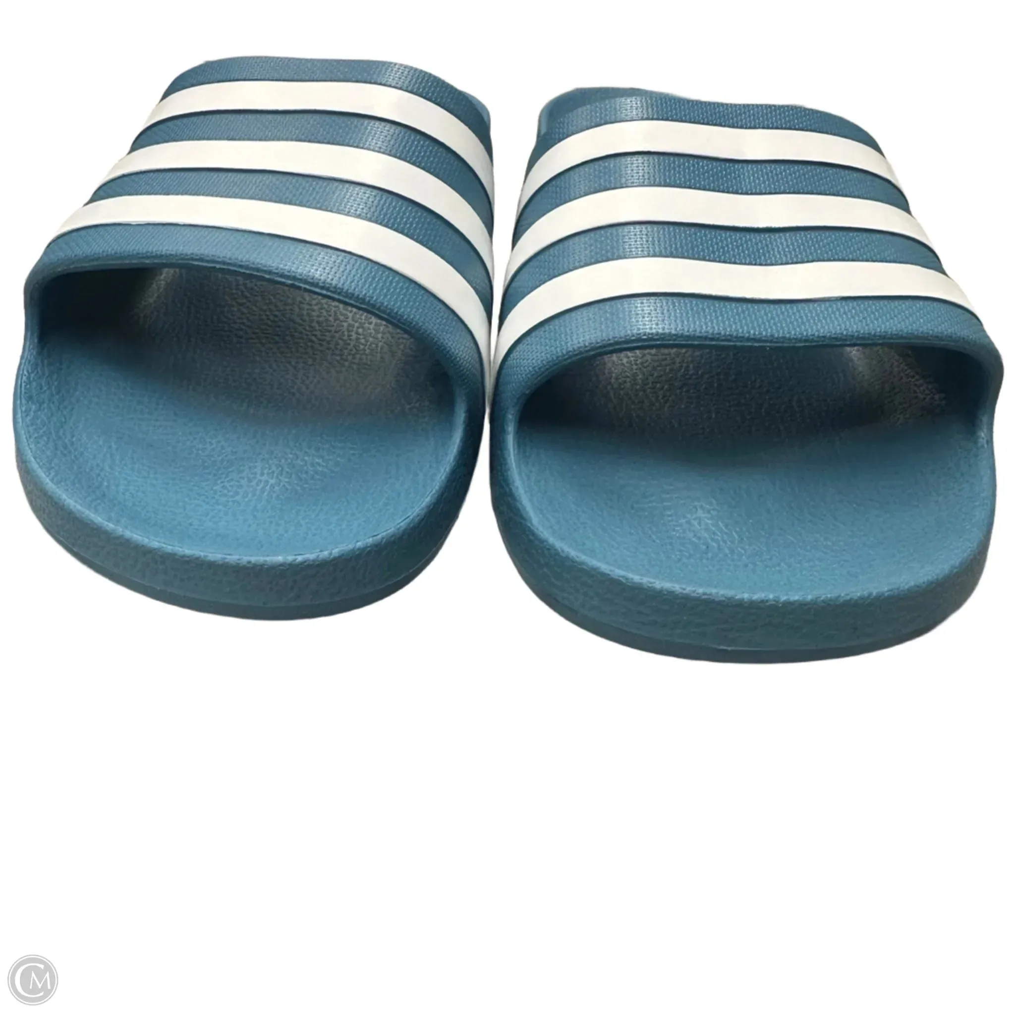 Sandales Sport Par Adidas En Bleu & Blanc, Taille : 11