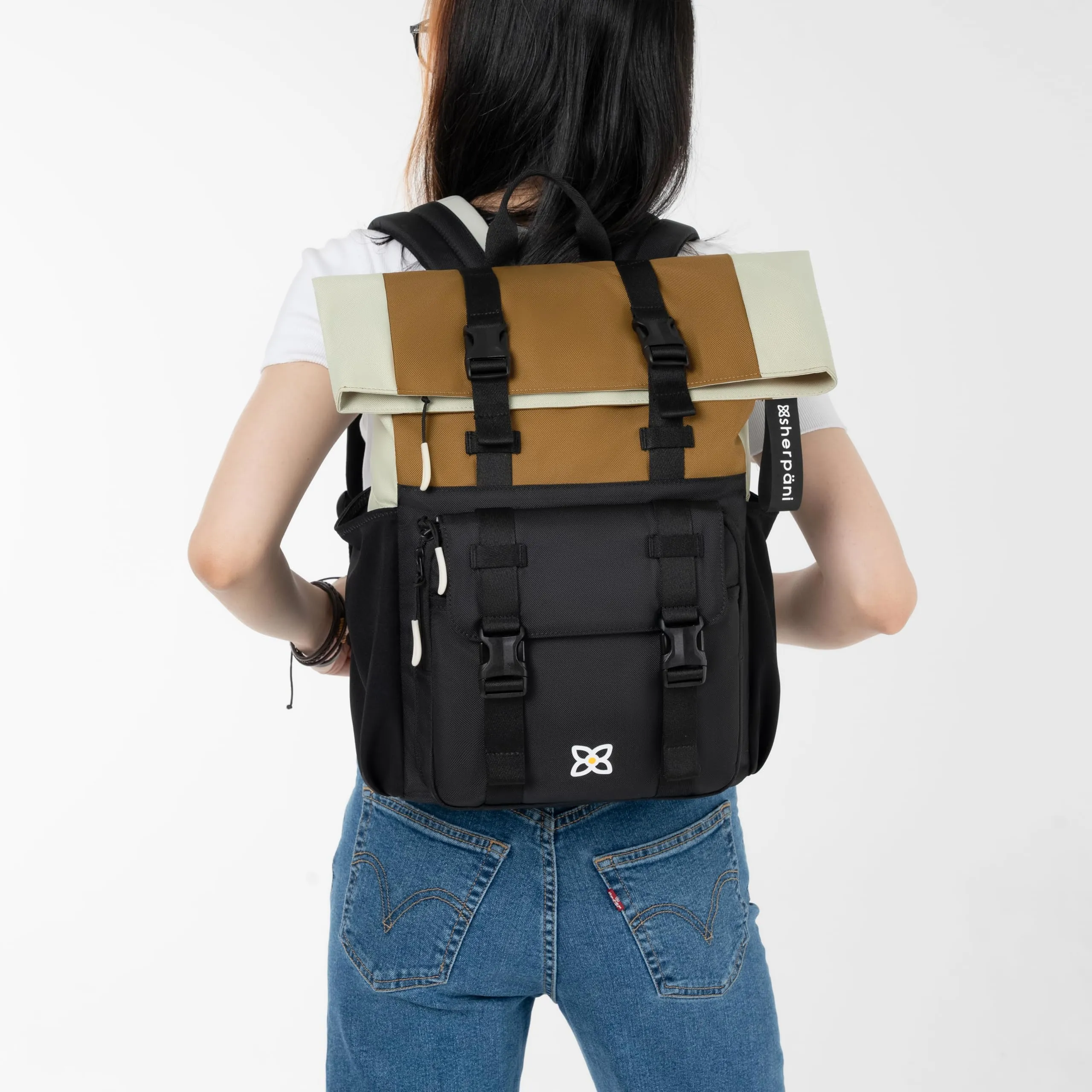 Sac à dos pour ordinateur portable Sherpani Sedona, convient aux sacs pour ordinateur portable de 15 pouces Sherpani