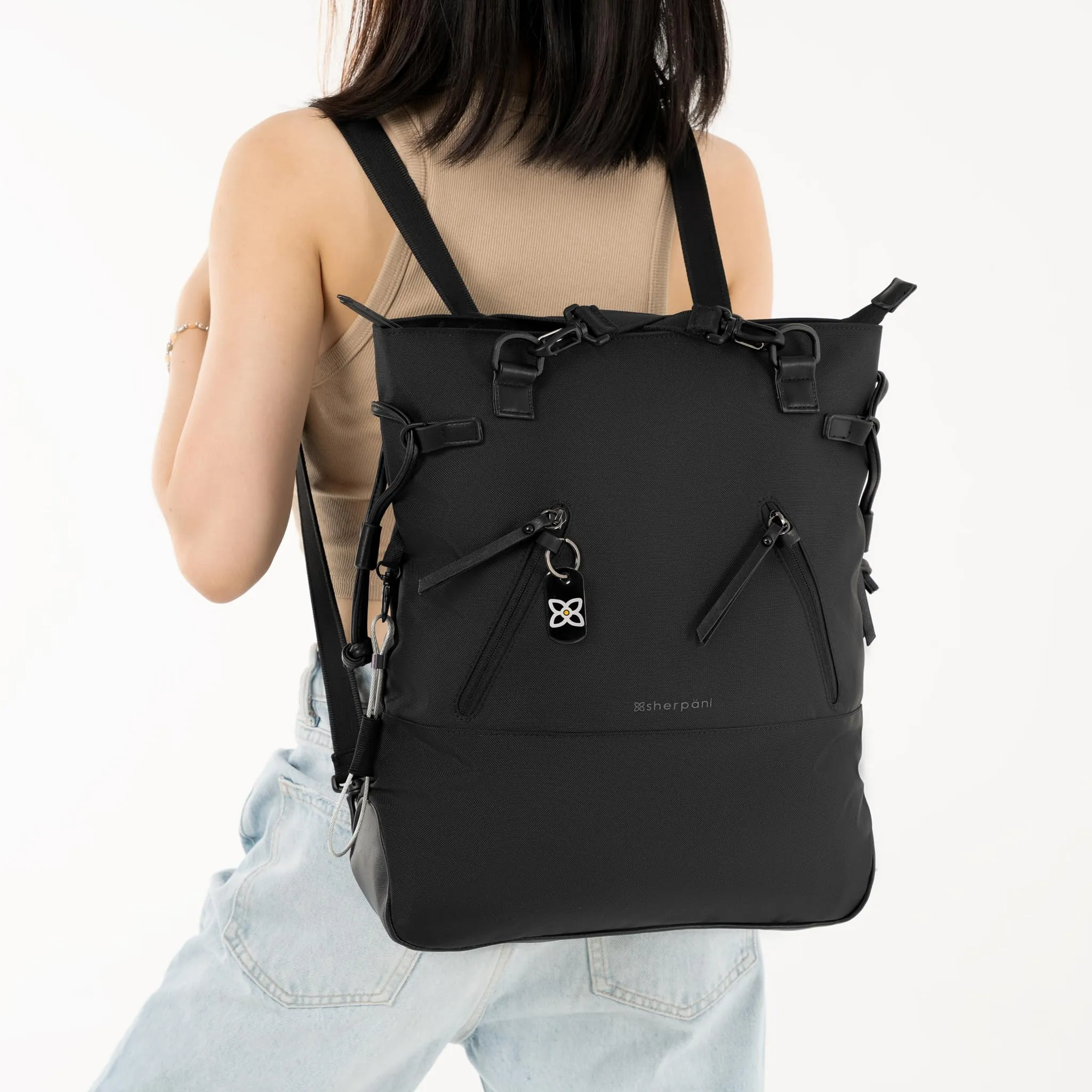 Sac à dos convertible anti-vol Sherpani Tempest, adapté aux ordinateurs portables de 15 pouces (sans housse) Bags Sherpani