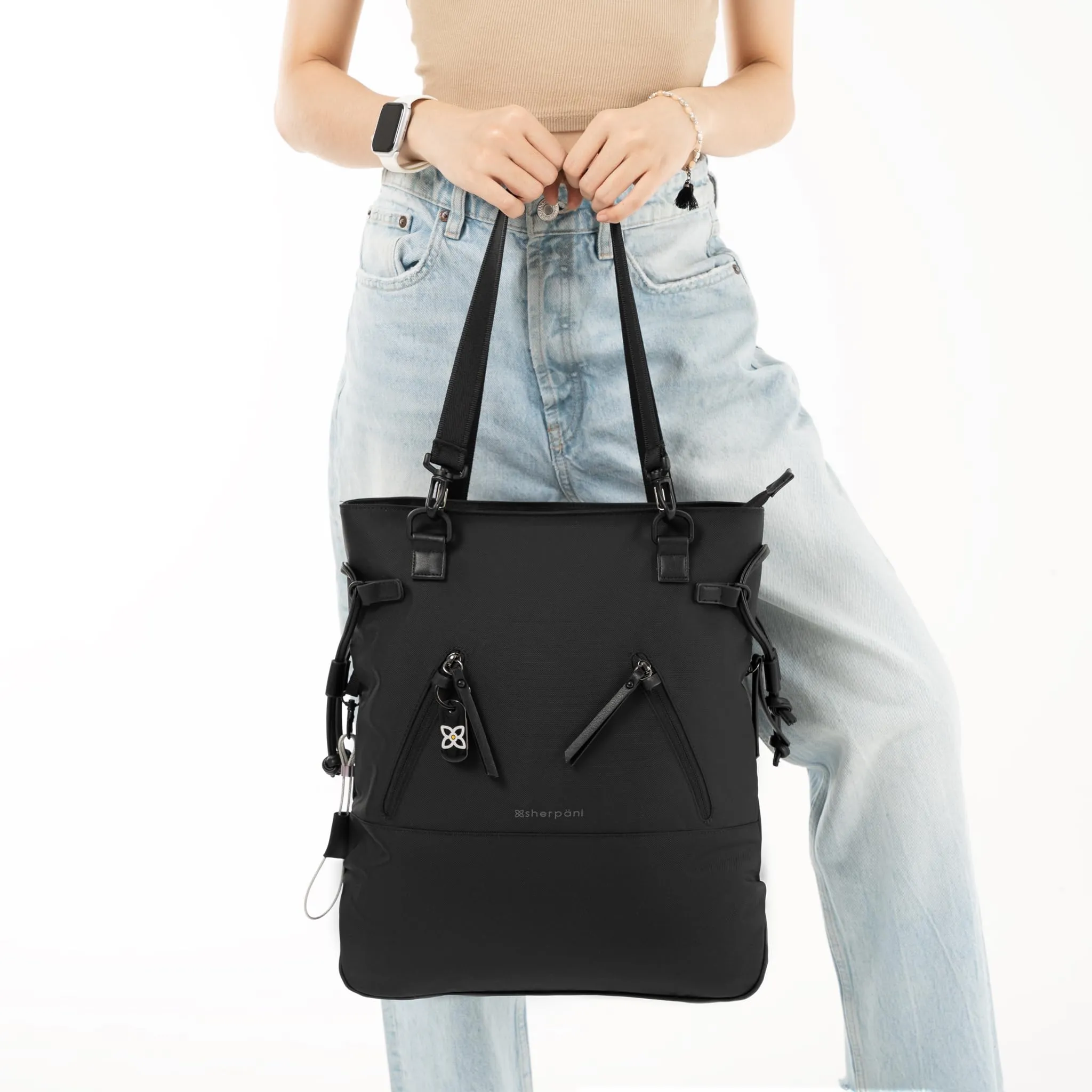 Sac à dos convertible anti-vol Sherpani Tempest, adapté aux ordinateurs portables de 15 pouces (sans housse) Bags Sherpani