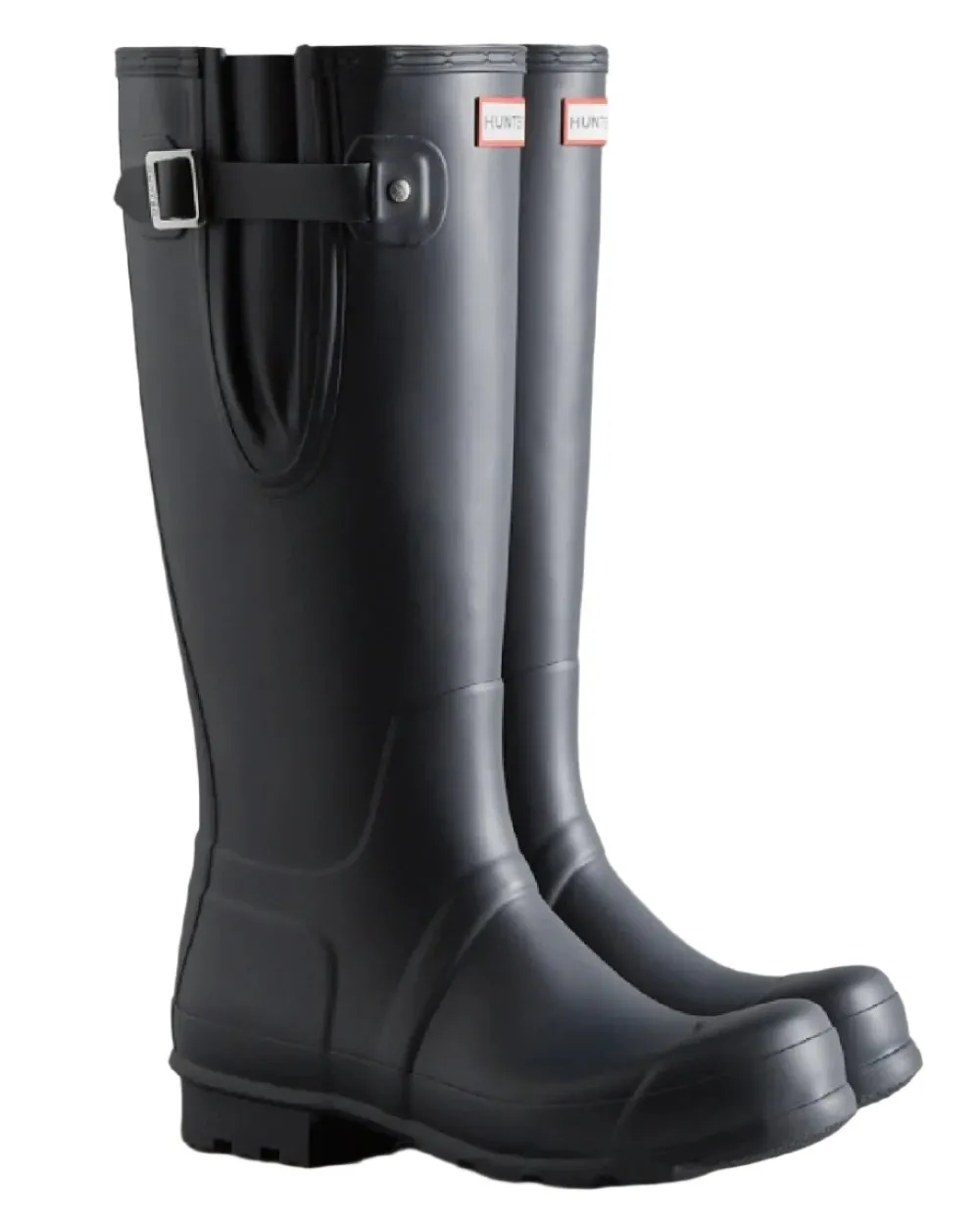 Bottes en caoutchouc Hunter pour hommes, hautes avec réglage latéral