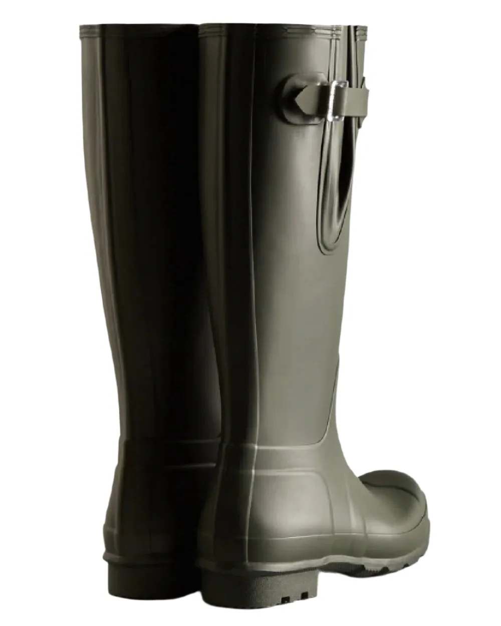 Bottes en caoutchouc Hunter pour hommes, hautes avec réglage latéral