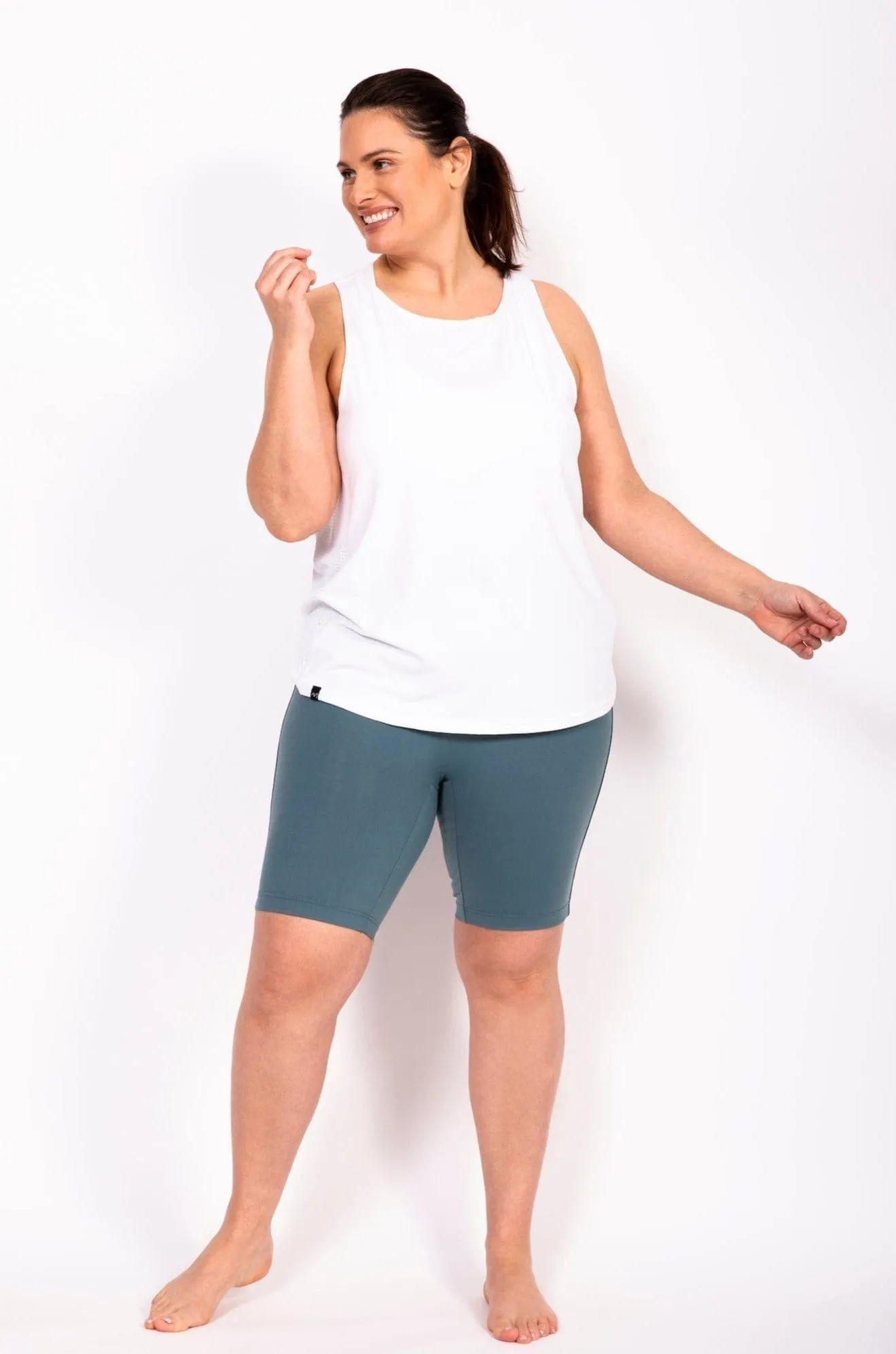 Short de Sport Le Everywhere 8'' Taille Plus (Vert-Balsam) de MOOV Activewear Columbia Clothing
