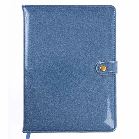 Snap Journal - Blue Glitter