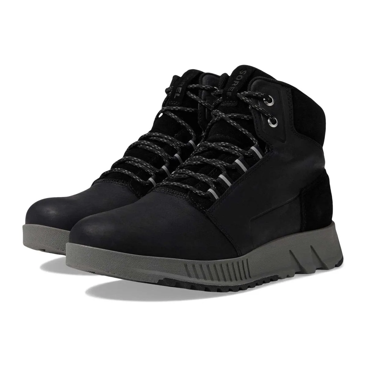Sorel Chaussures Hommes Mac Hill Lite Mid Noir/Carrière Imperméables