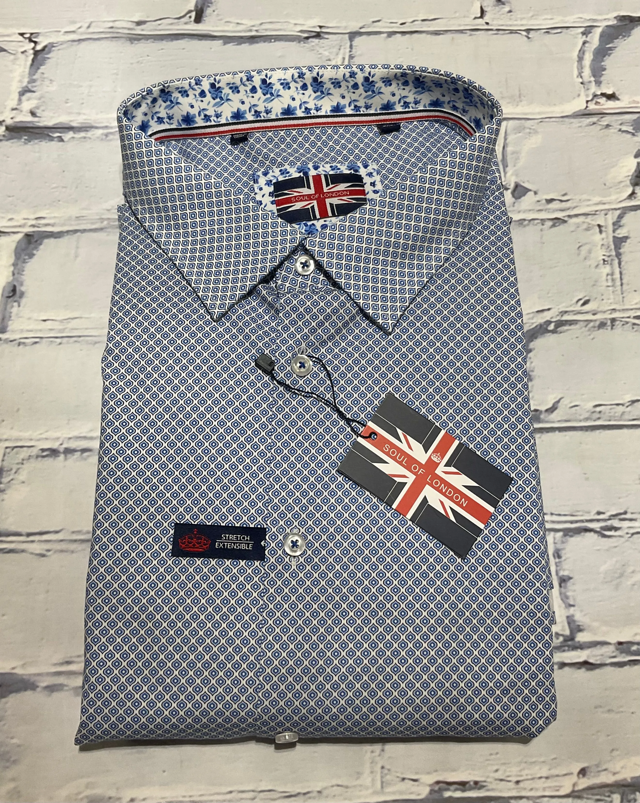 Soul of London B&T LS Coton Élastique