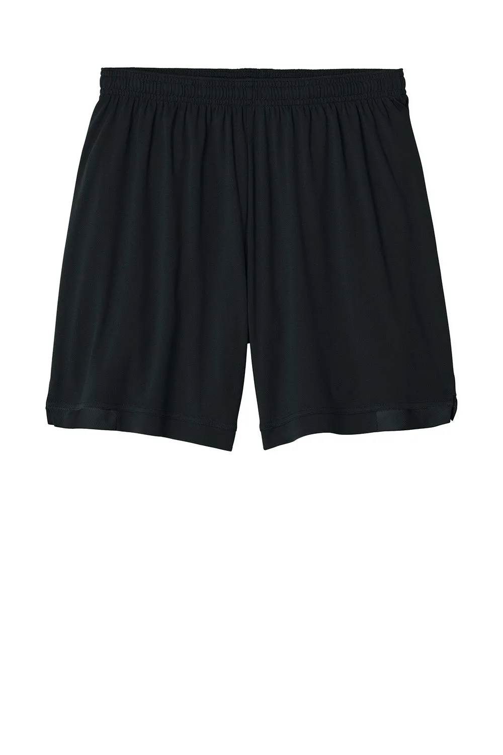Sport-Tek Shorts Homme Club à Évacuation d'Humidité - Noir/Noir Vêtements Sport-Tek