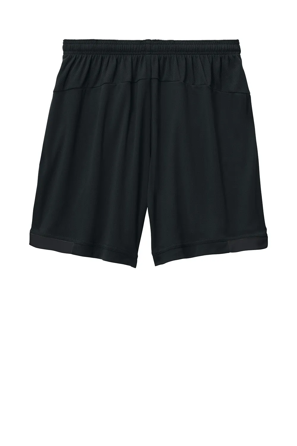 Sport-Tek Shorts Homme Club à Évacuation d'Humidité - Noir/Noir Vêtements Sport-Tek