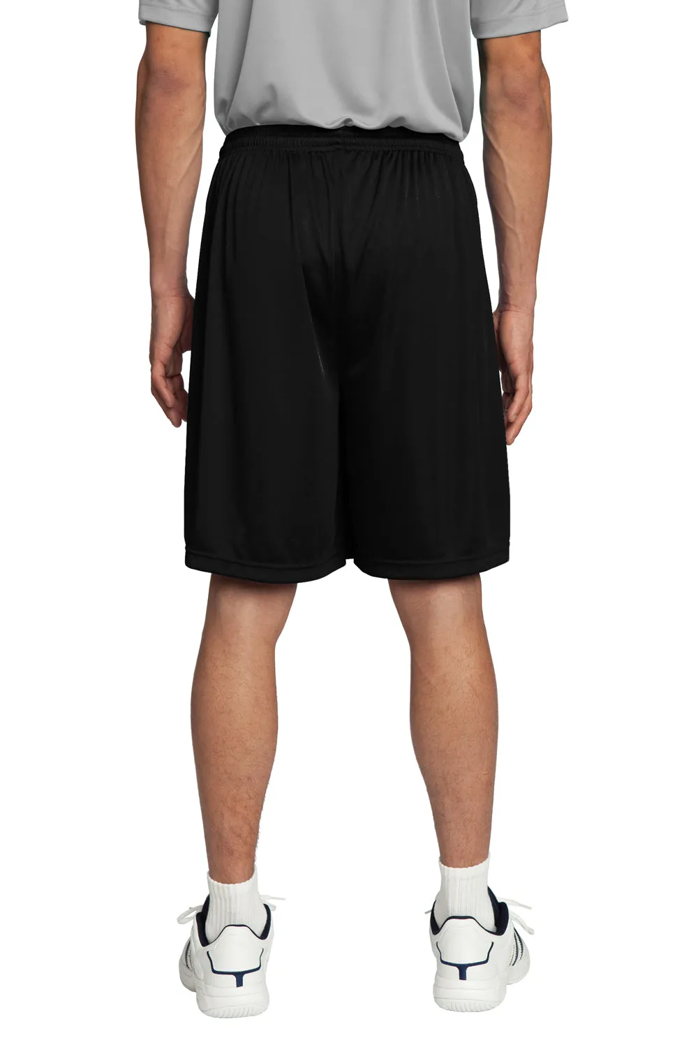 Sport-Tek Shorts Homme Concurrent à Évacuation d'Humidité - Noir
