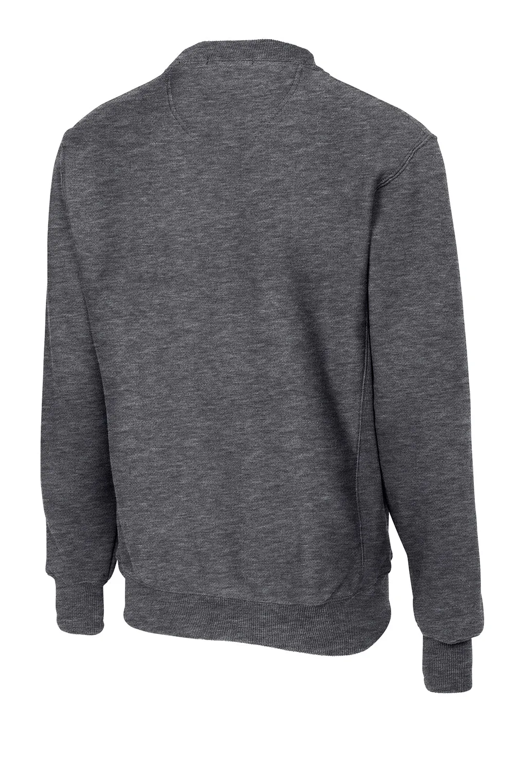 Sport-Tek Sweat-shirt à col rond en polaire pour homme - Gris graphite chiné Vêtements Sport-Tek