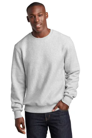 Sport-Tek Mens Fleece Crewneck Sweatshirt - Heather Grey Clothing Sport-Tek
