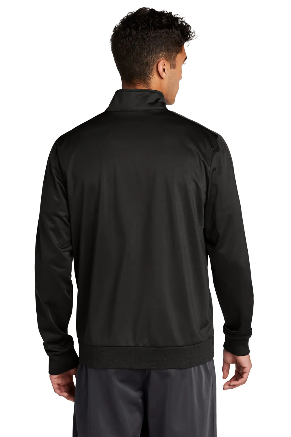 Veste de sport Sport-Tek pour homme à fermeture éclair complète - Noir
