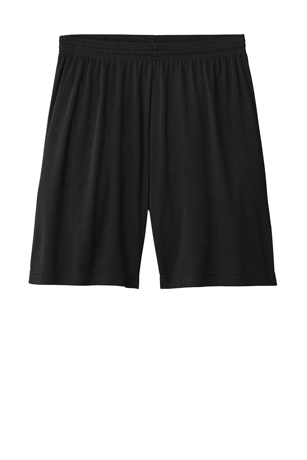 Sport-Tek Shorts de Sport Hommes Concurrence à Évacuation d'Humidité - Noir