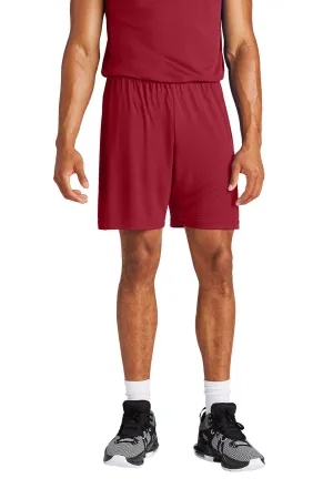 Sport-Tek Mens Moisture Wicking Competitor Athletic Shorts - Deep Red