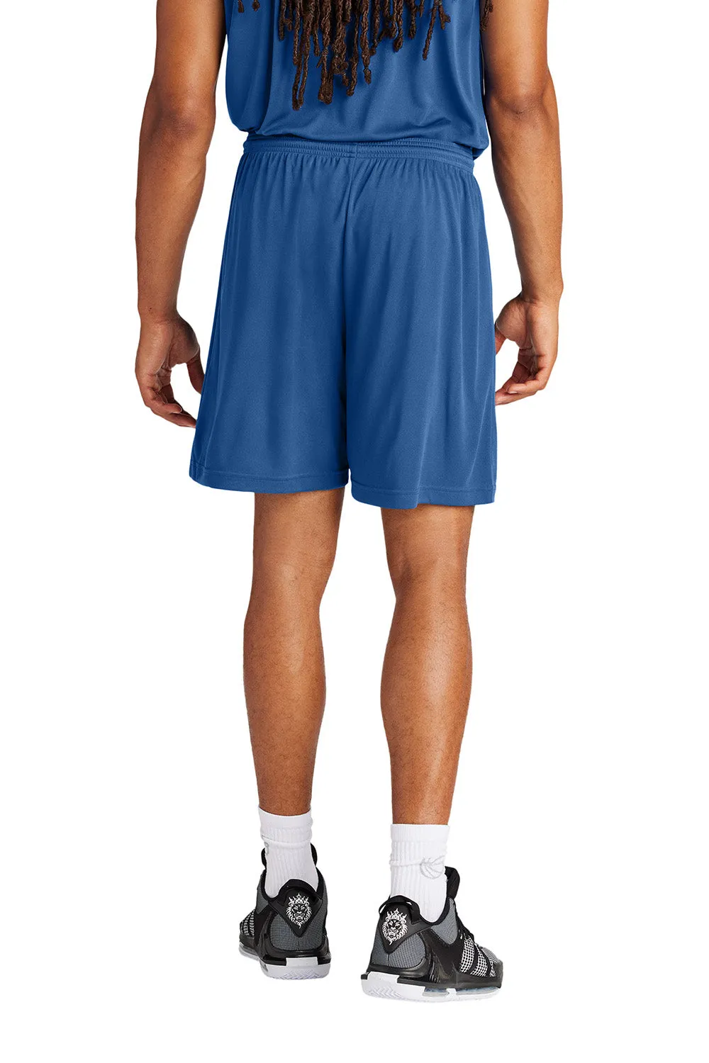 Sport-Tek Shorts de Sport Hommes Concurrence Évacuation d'Humidité - Bleu Royal