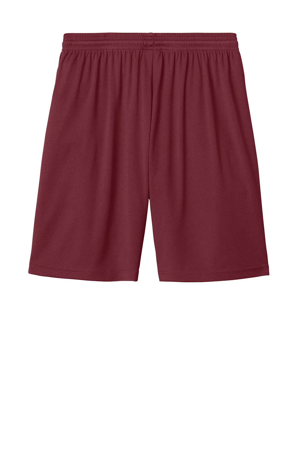 Sport-Tek Shorts de compétition pour hommes à évacuation d'humidité United Athletic - Marron/Blanc