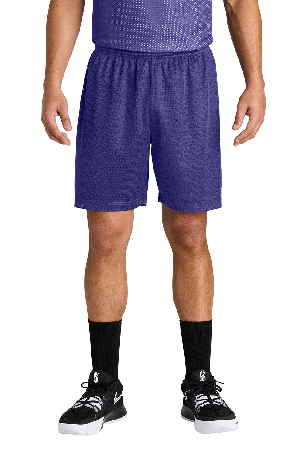 Short de sport en maille respirant pour homme Sport-Tek - Violet