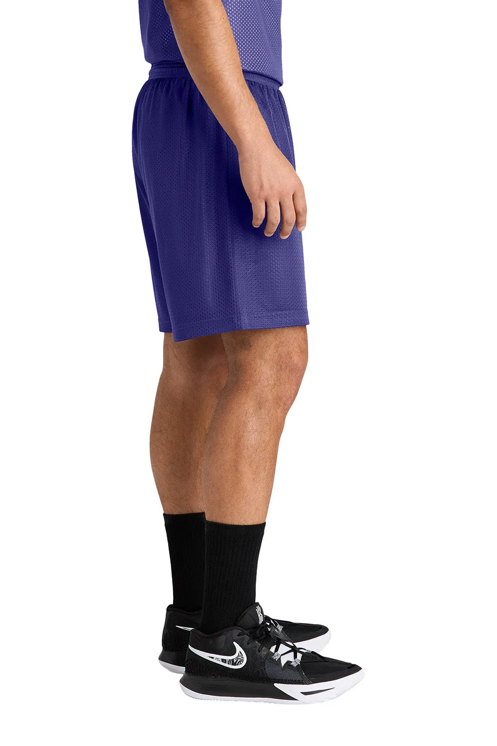 Short de sport en maille respirant pour homme Sport-Tek - Violet