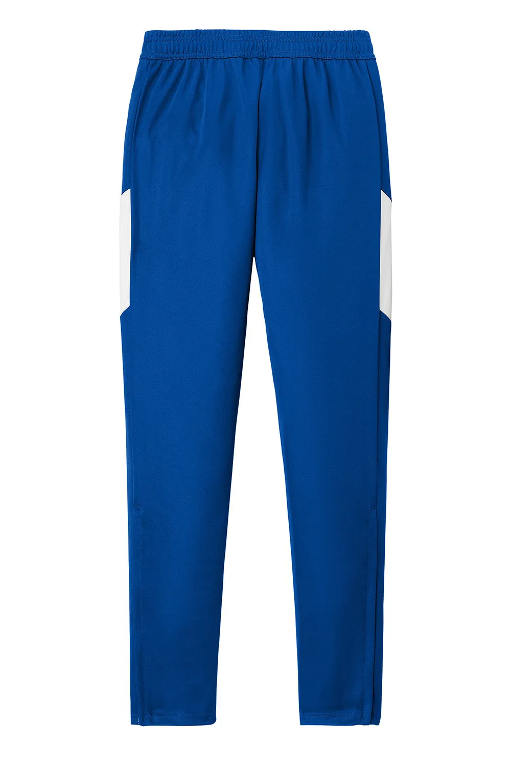 Pantalon de voyage pour homme Sport-Tek à évacuation de l'humidité avec poches - Bleu royal véritable/Blanc