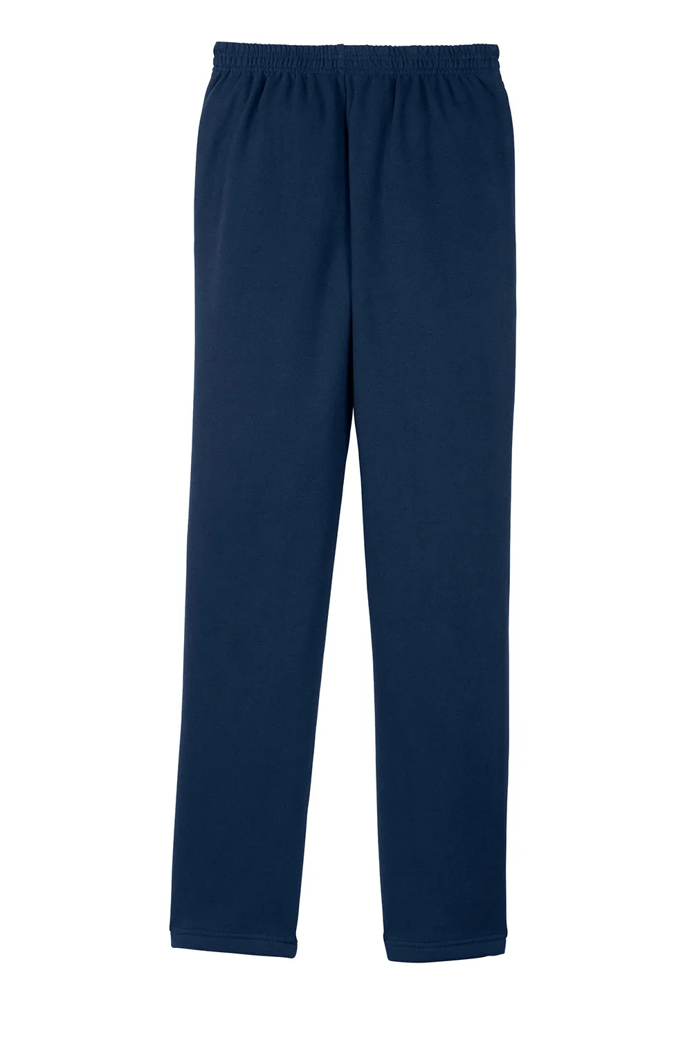 Pantalon de survêtement pour homme à bas ouvert avec poches Sport-Tek - Bleu marine véritable