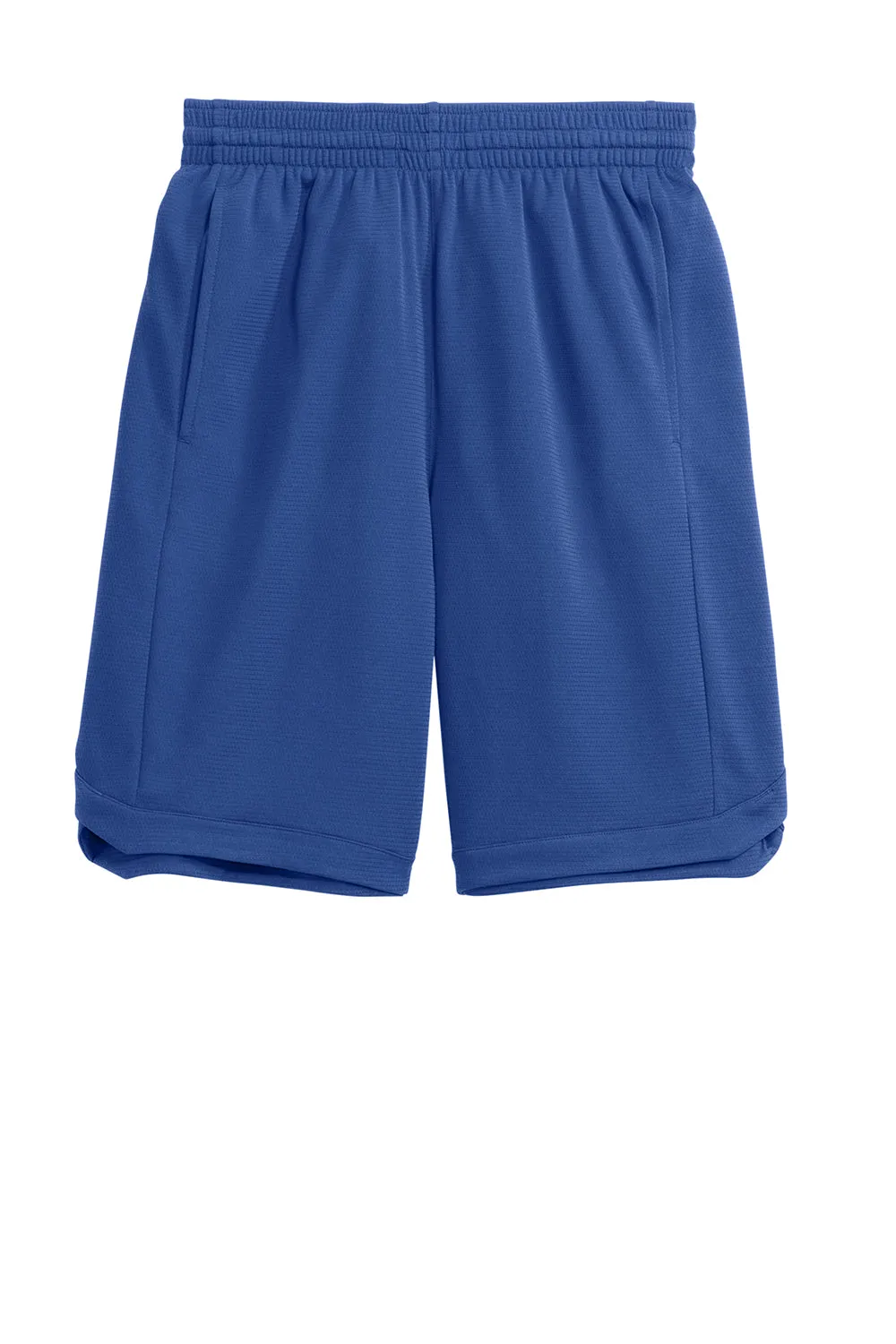 Sport-Tek Shorts de Position PosiCharge pour Homme avec Poches - Bleu Royal Véritable