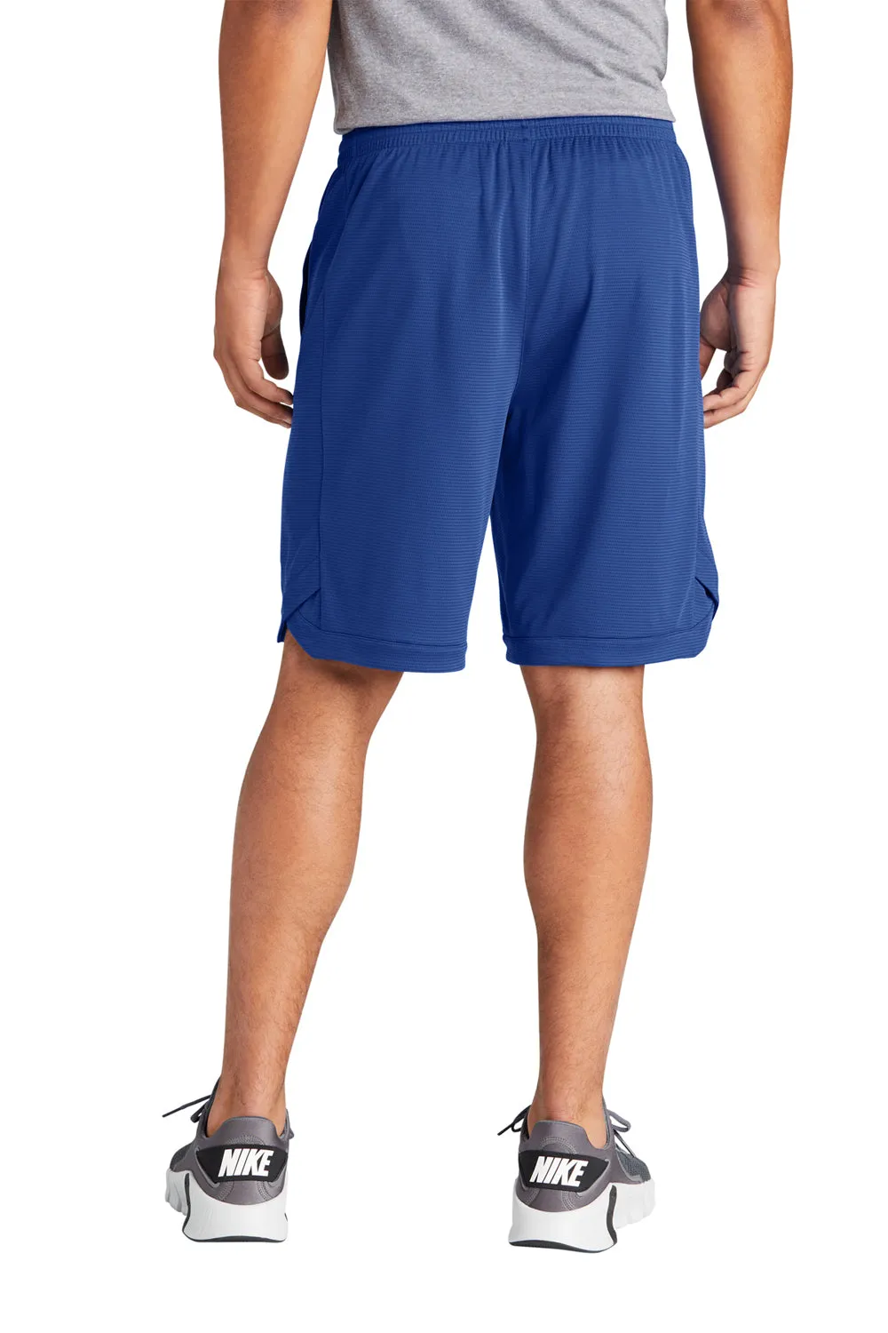 Sport-Tek Shorts de Position PosiCharge pour Homme avec Poches - Bleu Royal Véritable
