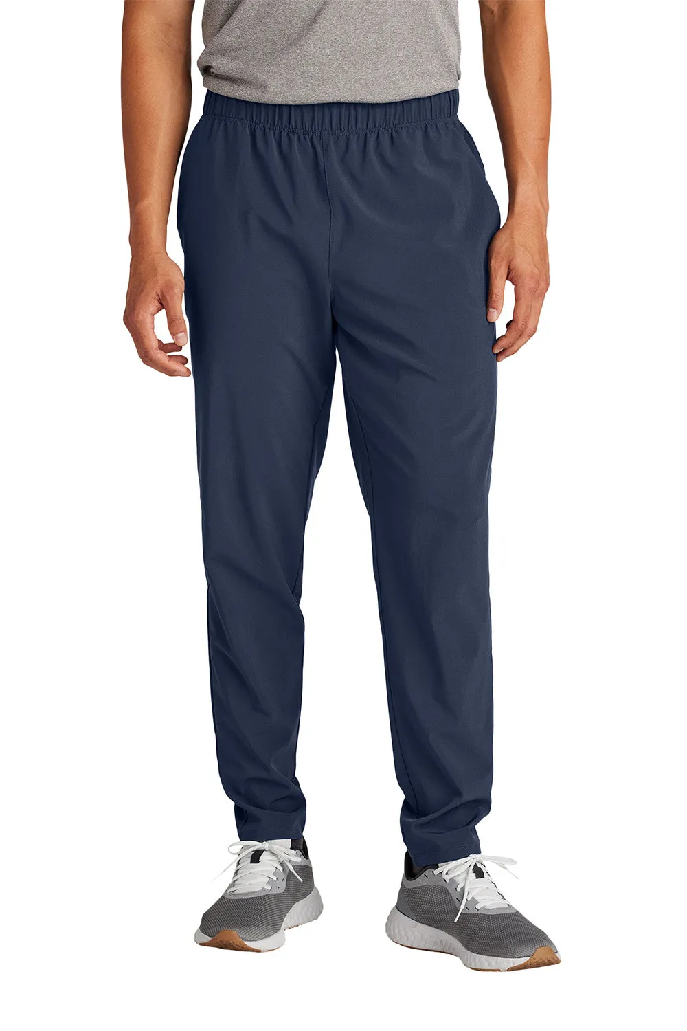 Pantalon Homme Sport-Tek à Évacuation de l'Humidité Répétée avec Poches - Bleu Marine