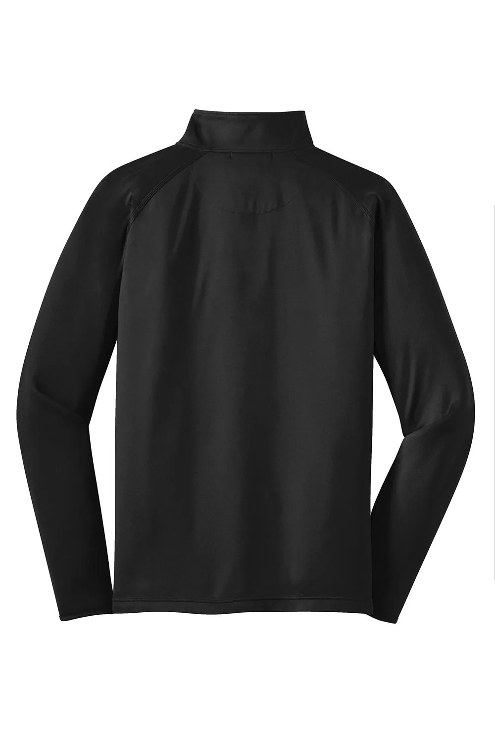 Sport-Tek Sweat-shirt Homme Sport-Wick à col 1/4 zip évacuant l'humidité - Noir