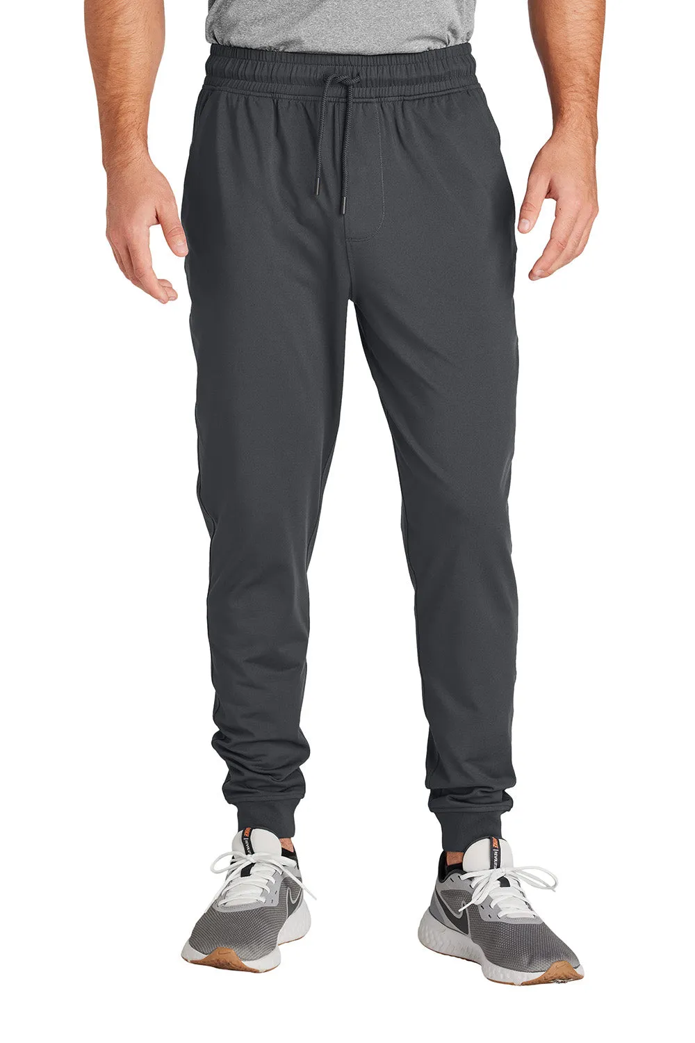 Pantalon de jogging Sport-Wick pour homme avec poches et évacuation de l'humidité - Gris anthracite