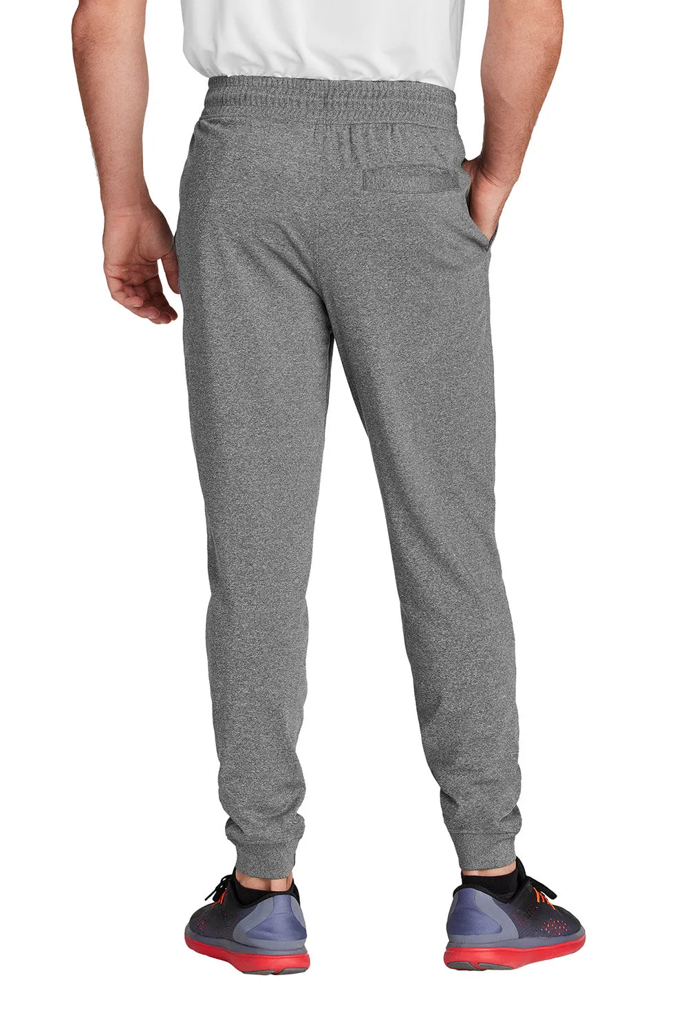 Pantalon de jogging Sport-Wick pour homme Sport-Tek avec poches - Gris charbon chiné