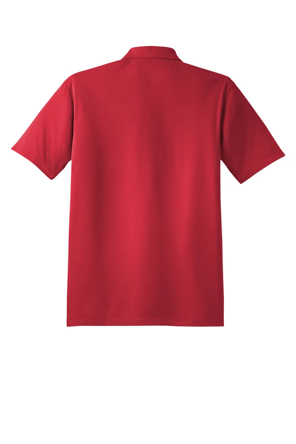 Polo Sport-Wick à manches courtes pour homme Sport-Tek - Rouge véritable